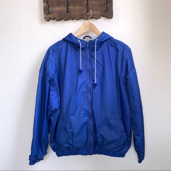 Vintage Other - Vintage | Blue Windbreaker Puffer Jacket